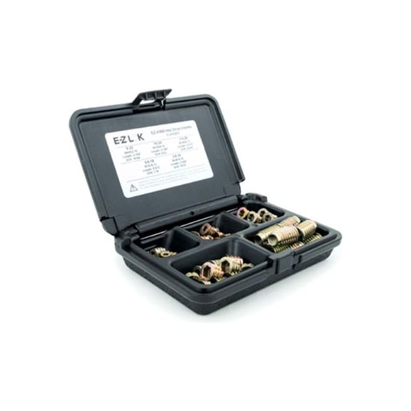 E-Z Lok Thread Repair Kit, Hex Drive Threaded Inserts, #8-32 to 3/8"-16 EZ-A900 - main